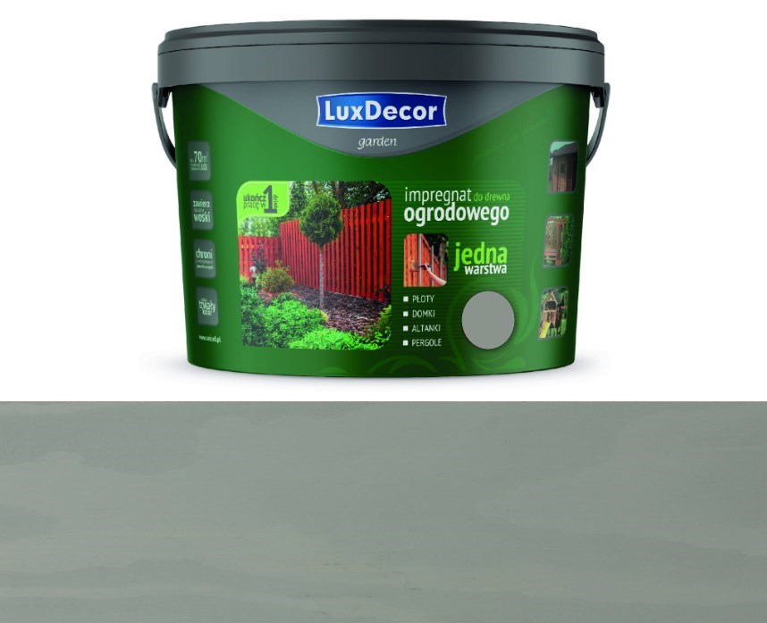 Luxdecor impregnat garden szary